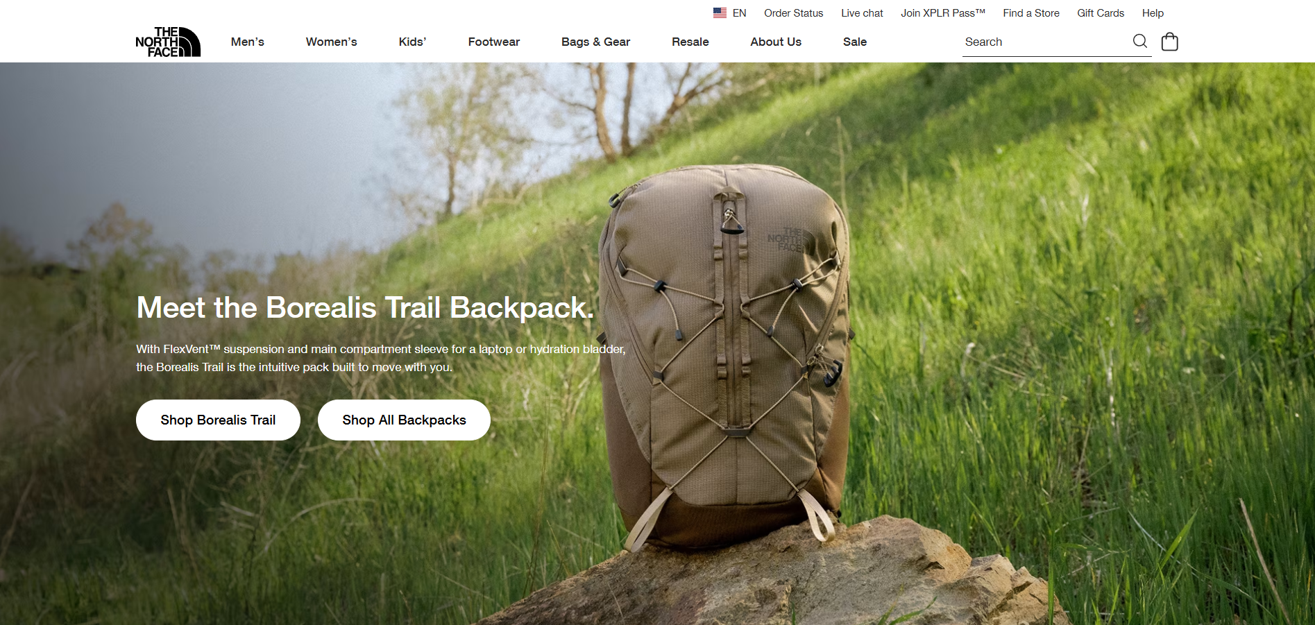 Affiliate program The North Face