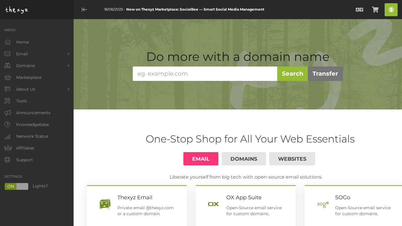 Thexyz partnerský program