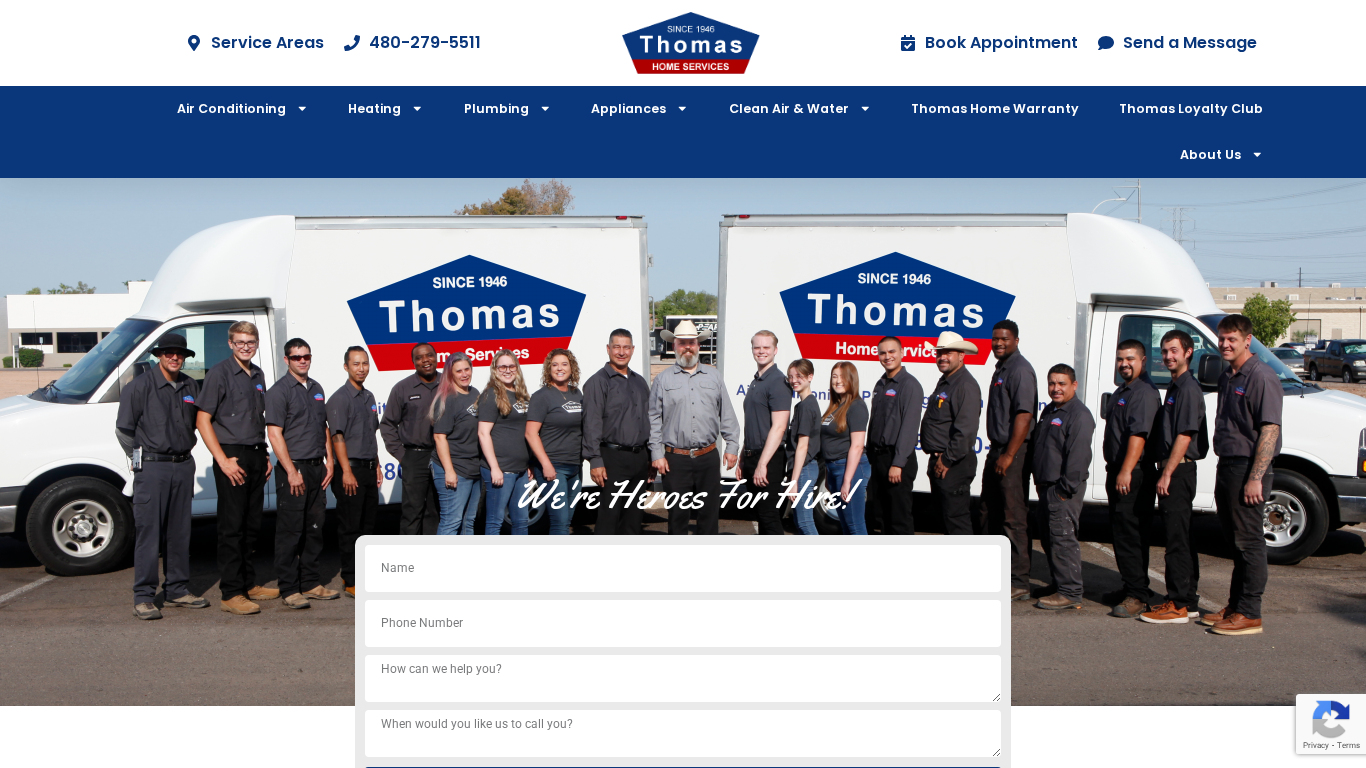 Affiliate program Thomas Home Services