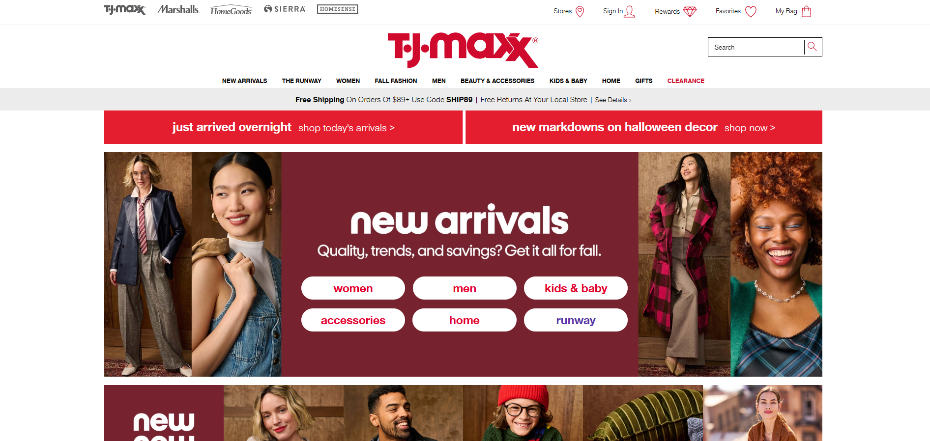 TJ Maxx partnerský program