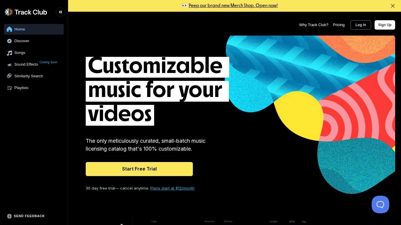 Partnerský program Track Club