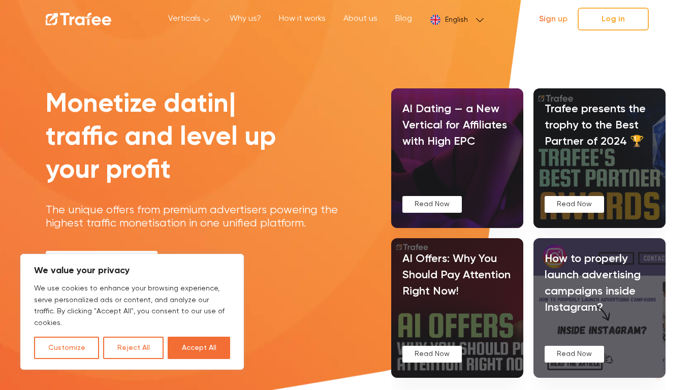 Trafee partnerský program