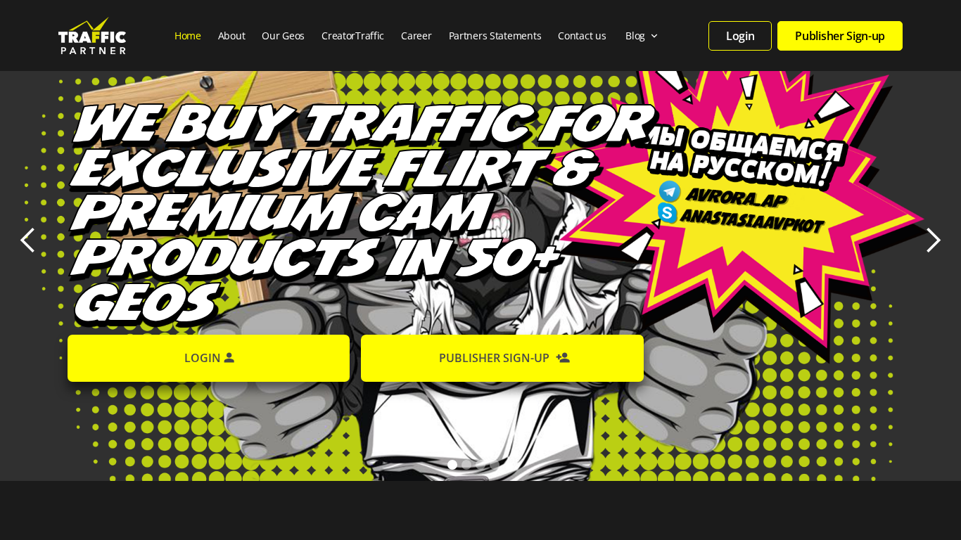 Partnerský program TrafficPartner