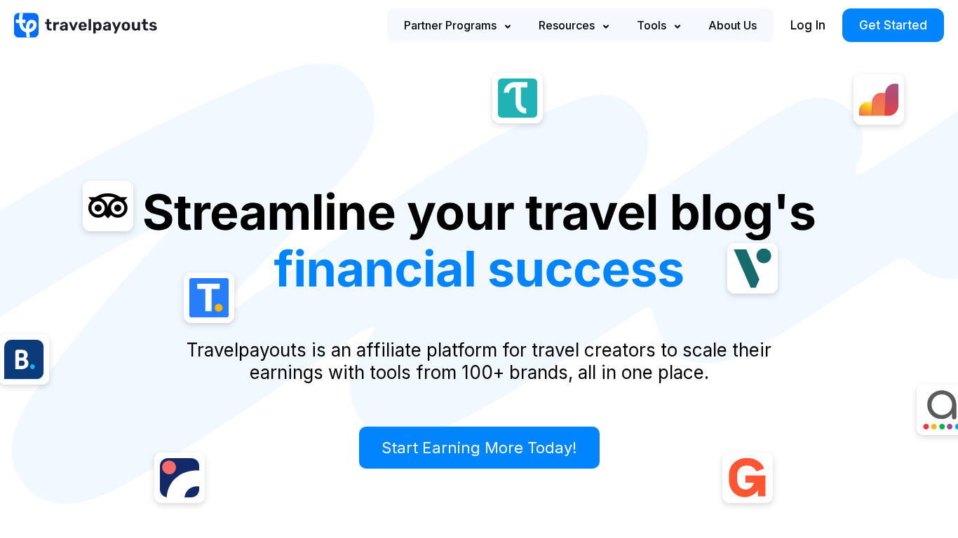 Affiliate program Travelpayouts