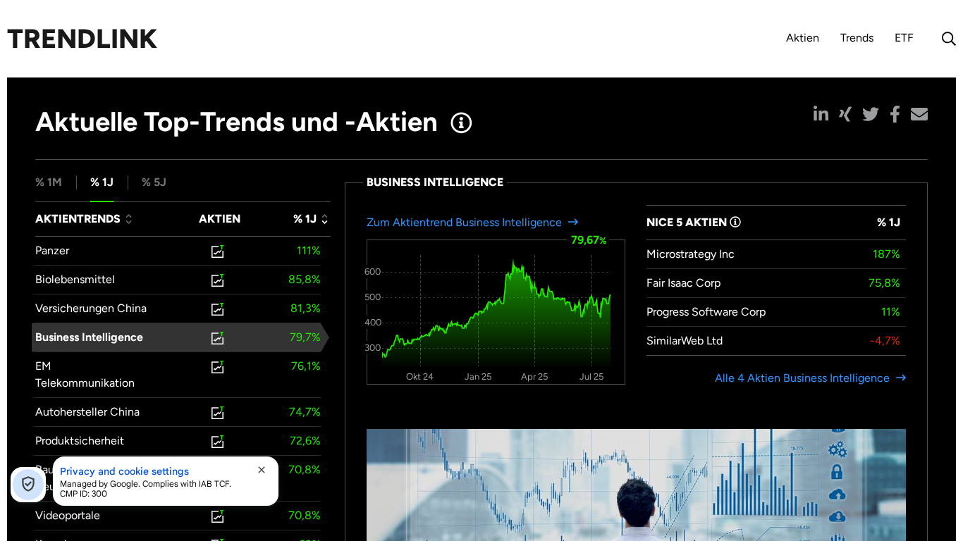 Trendlink partnerský program