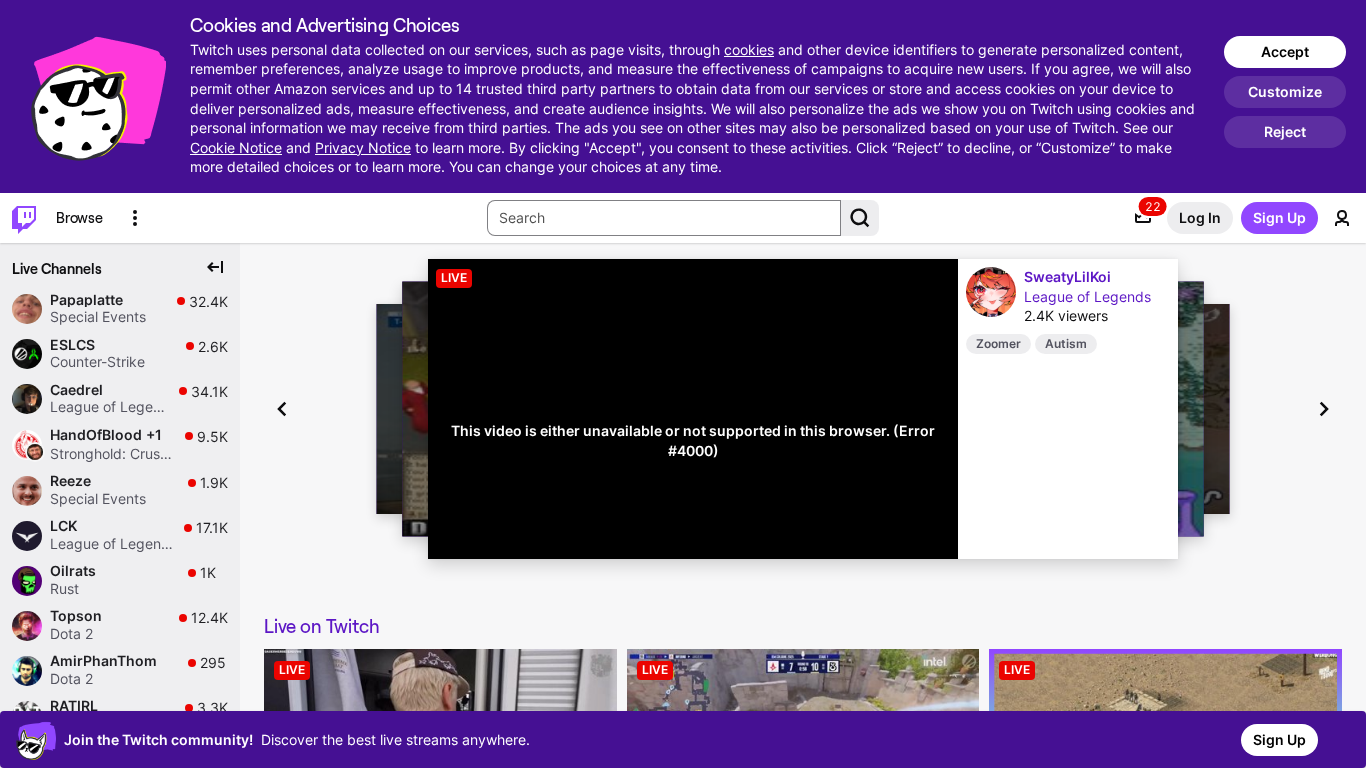 Twitch Affiliate Program