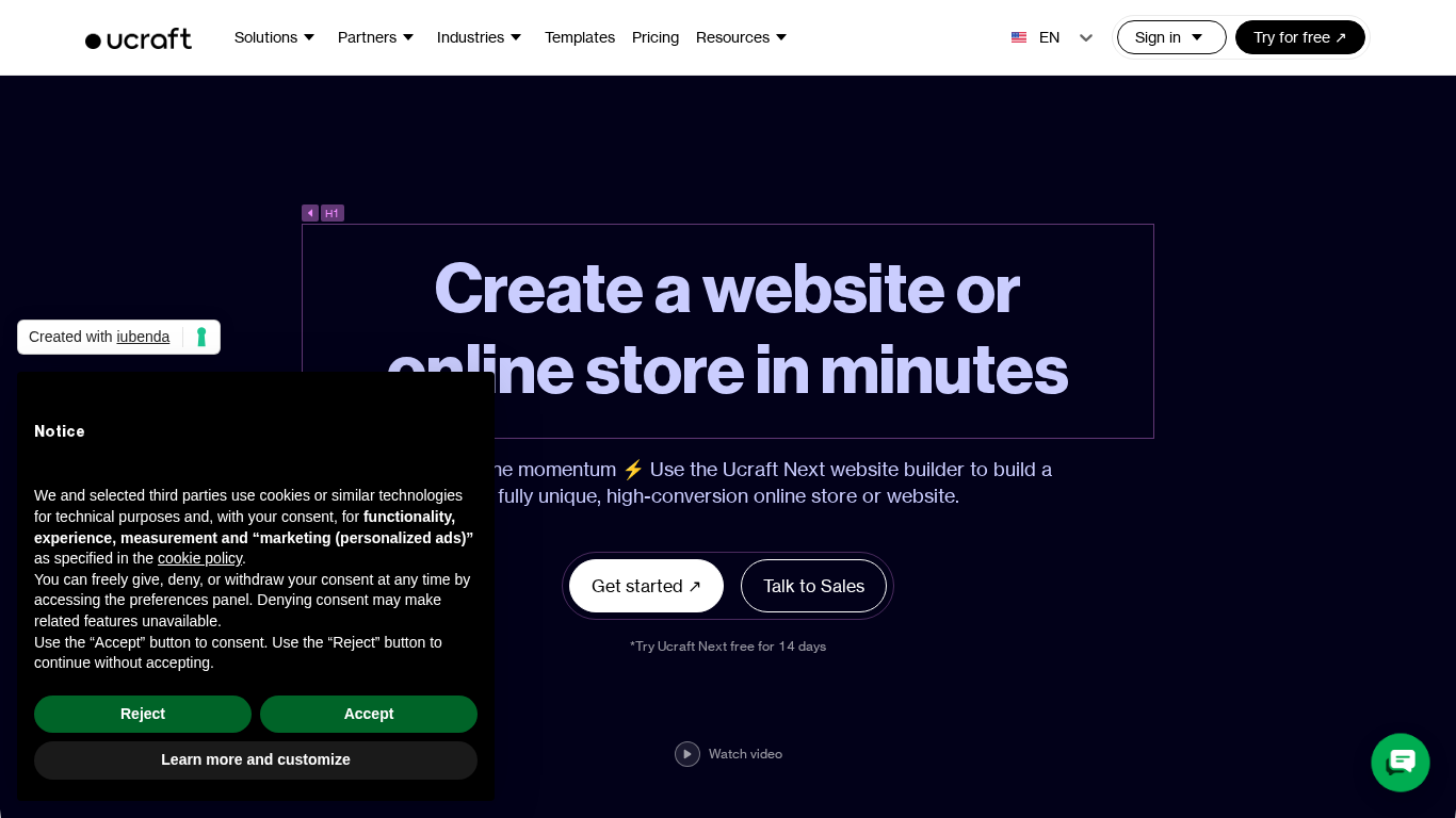 Partnerský program Ucraft