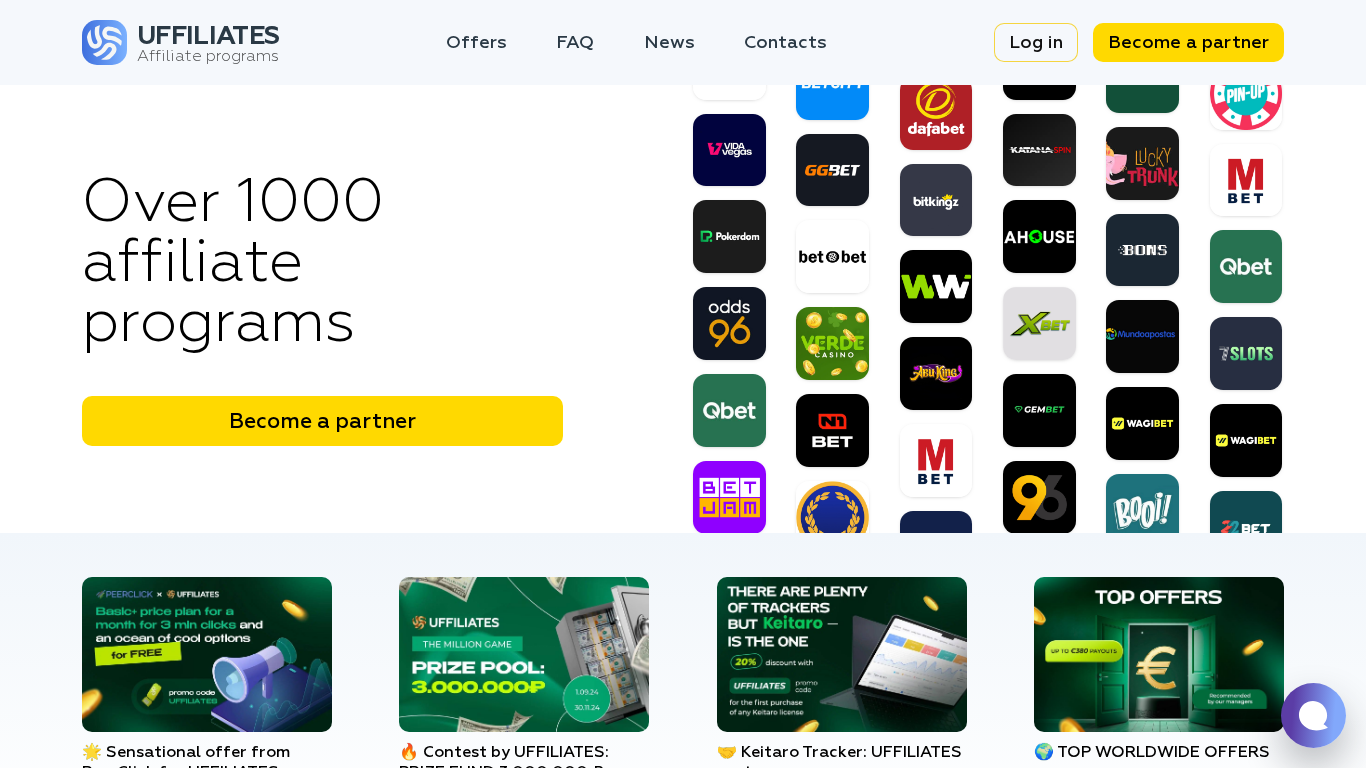 UFFILIATES partnerský program