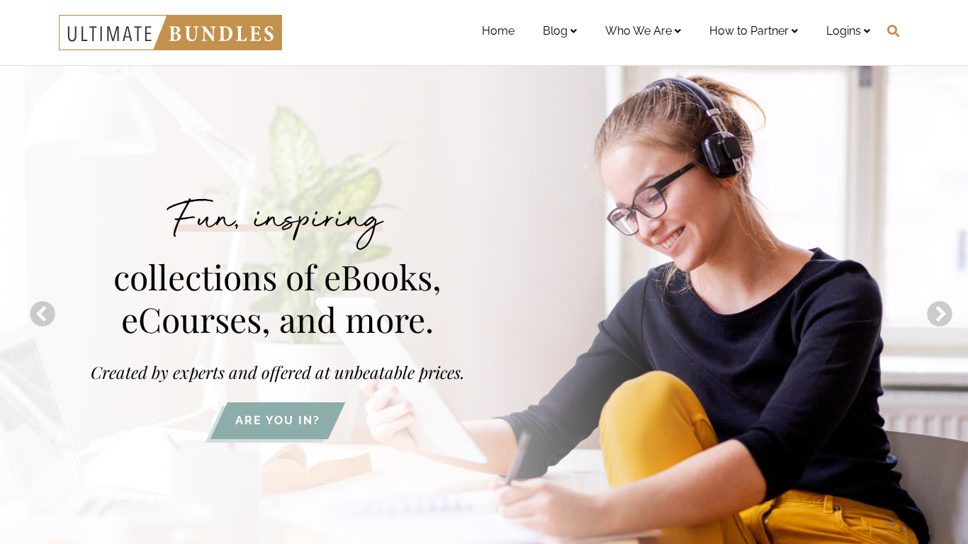 Affiliate program Ultimate Bundles