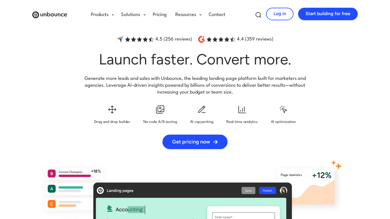 Unbounce partnerský program
