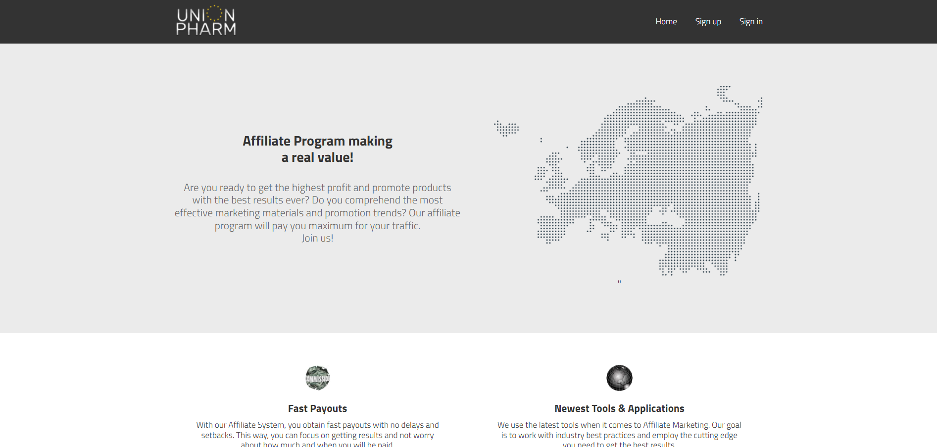 Union Pharm partnerský program