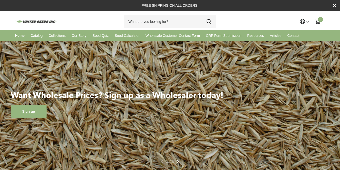 Affiliate program United Seeds