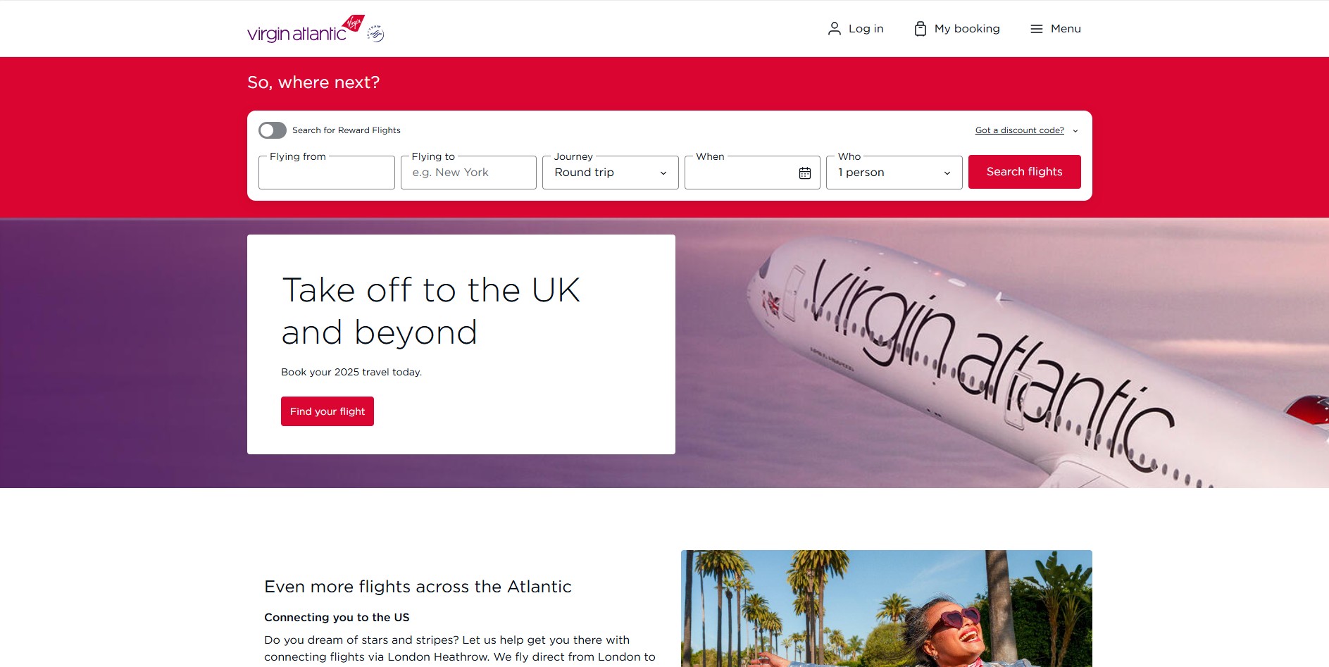 Affiliate program Virgin Atlantic Airways
