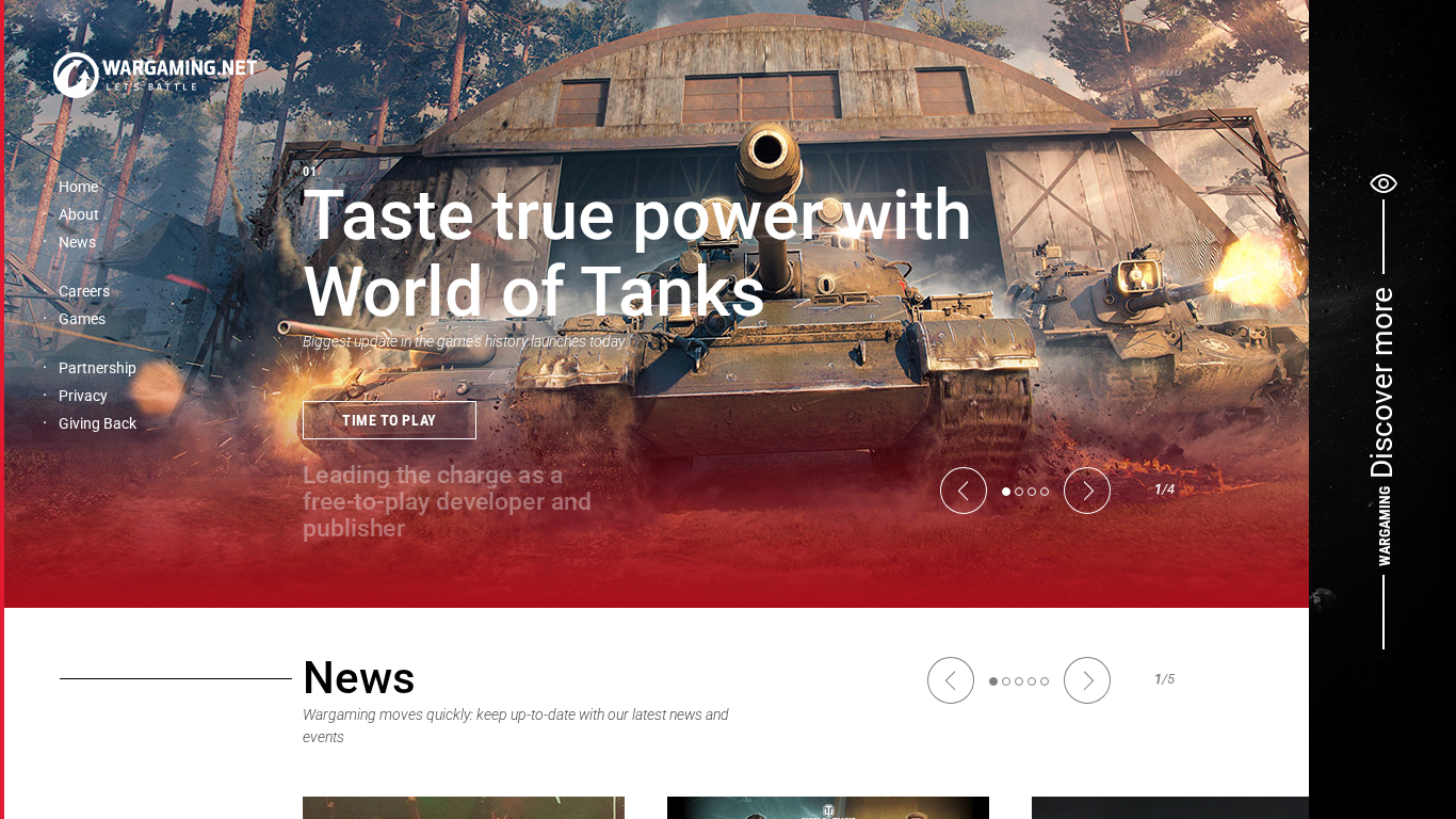 Affiliate program Wargaming