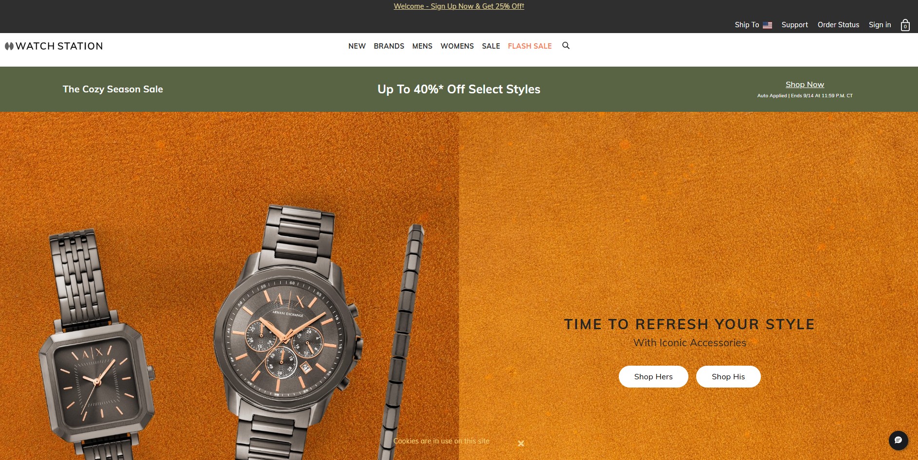 Affiliate program Watch Station