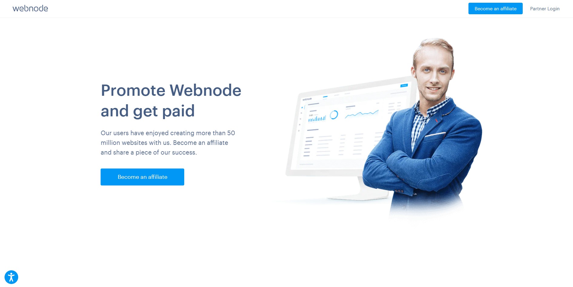 Affiliate program Webnode