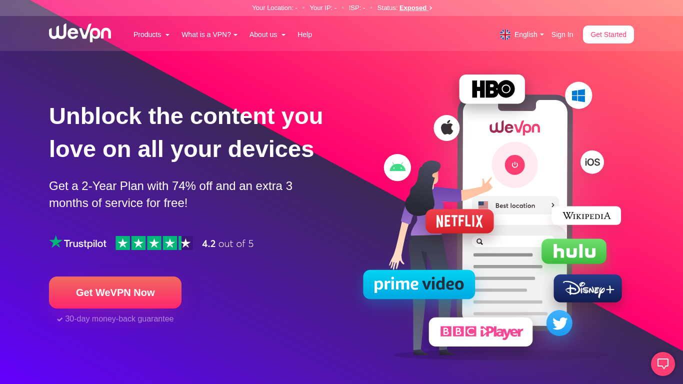 WeVPN Affiliate Program