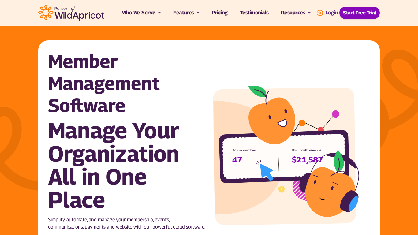 Affiliate program Wild Apricot