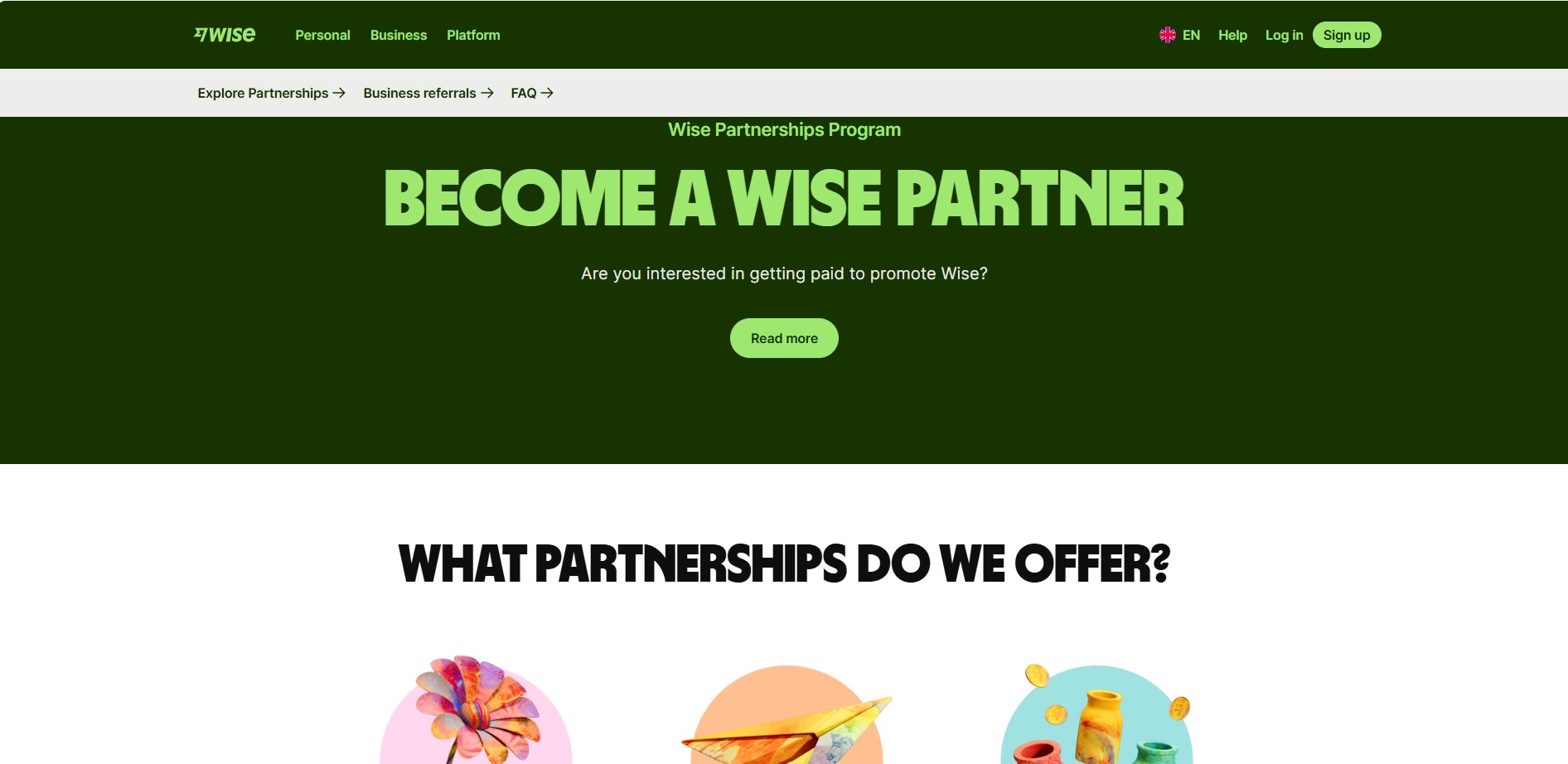 Wise partnerský program