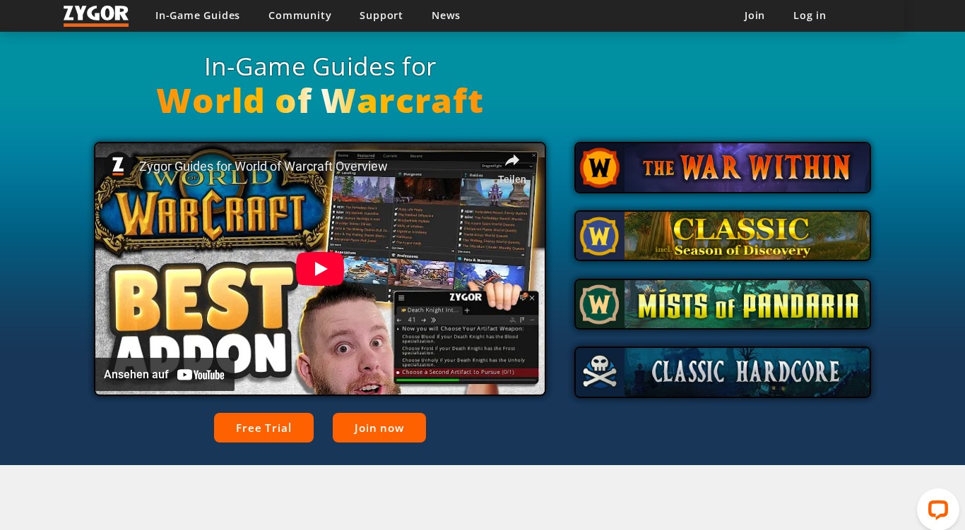 Partnerský program Zygor Guides