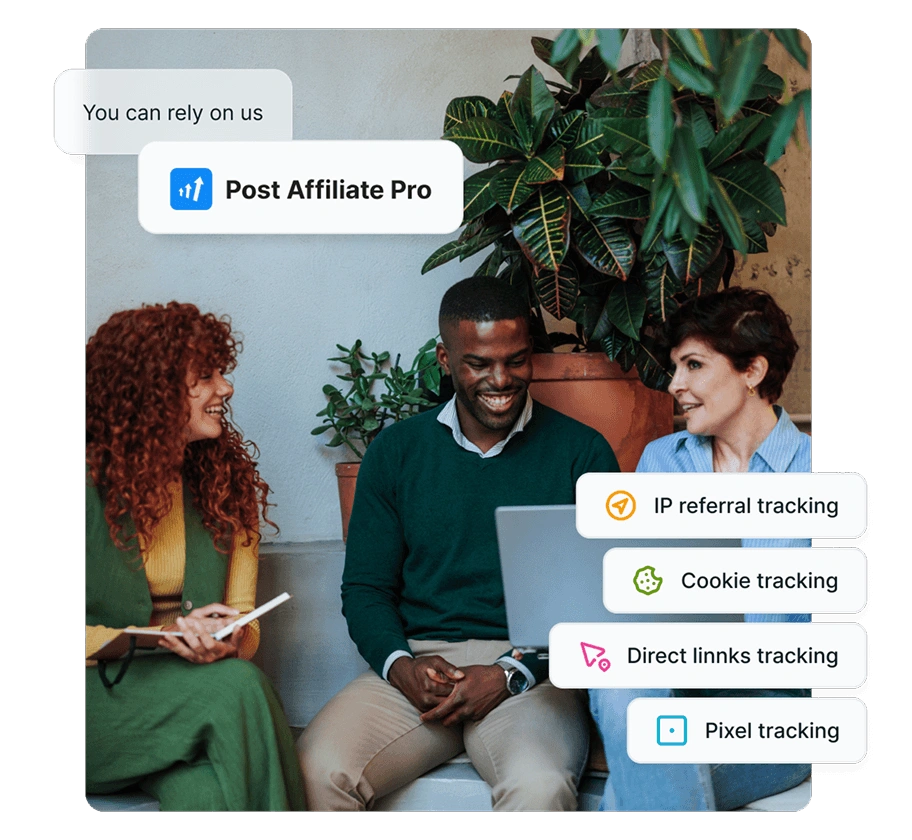Snímka obrazovky z Post Affiliate Pro s prehľadom a metrikami.