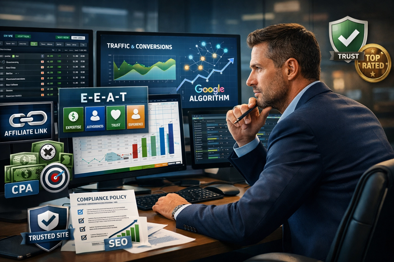 Aktualizácie algoritmu Google a stávkové affiliate stránky: Sprievodca prežitia