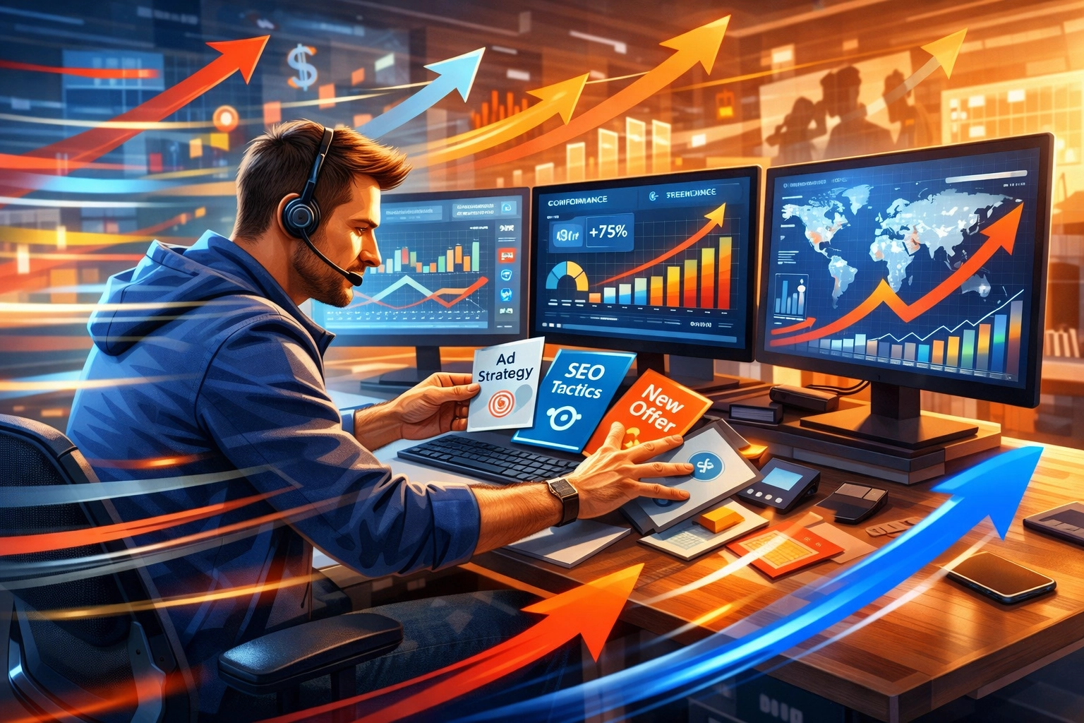 Freelance affiliate marketér sa rýchlo prispôsobuje trhovým zmenám a trendom