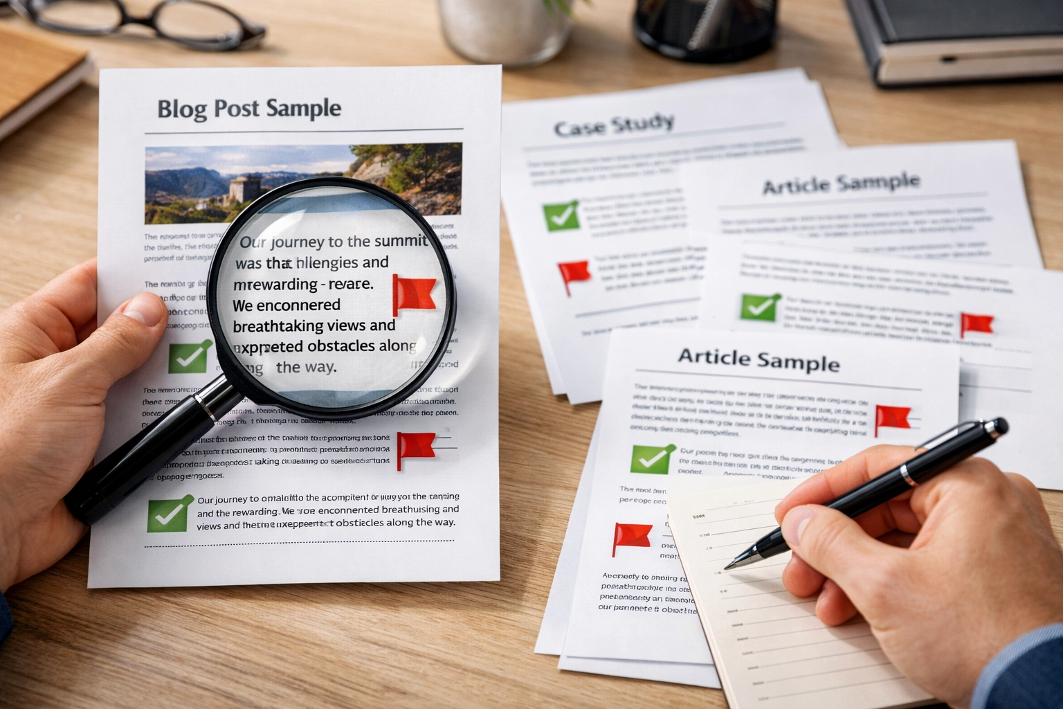 Detailné hodnotenie portfólia s lupou a indikátormi kvality