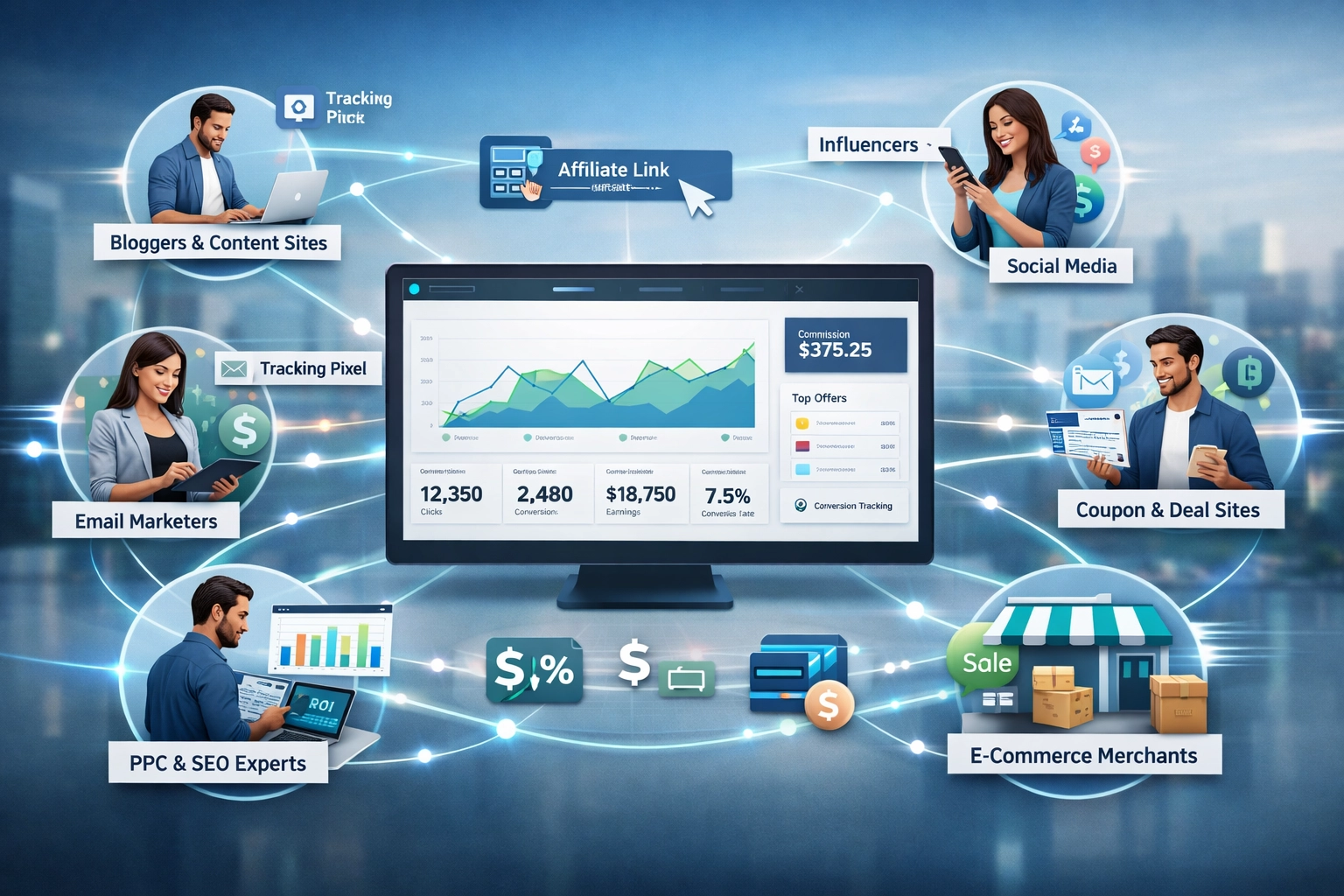 Najlepší softvér na správu affiliate marketingu