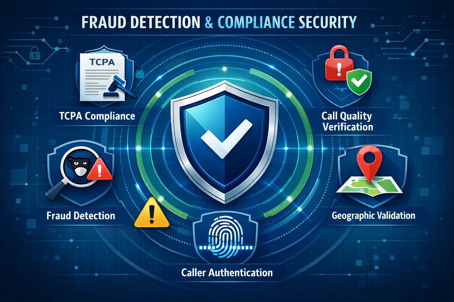 Fraud detection and compliance security layers for pay per call campaigns