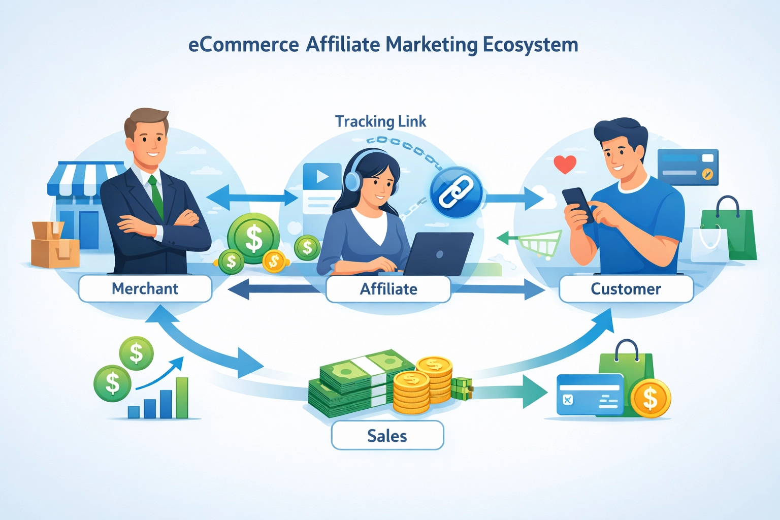 eCommerce affiliate marketing: Kompletný sprievodca budovaním ziskových partnerstiev