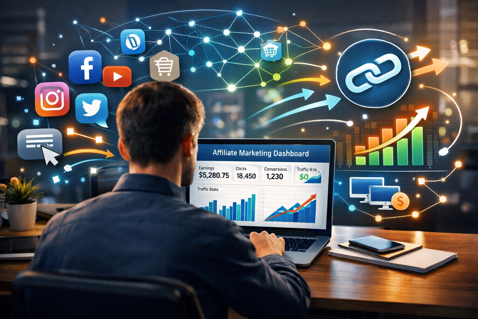 Ako sociálne médiá generujú spätné odkazy pre affiliate stránky