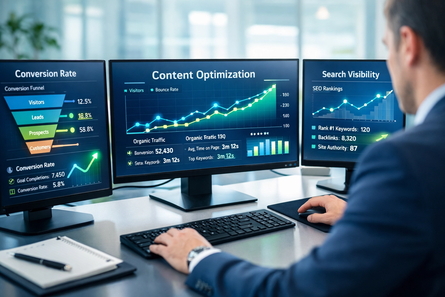 Optimalizácia obsahu: Zvýšte viditeľnosť vášho podnikania, počet leadov a konverzií