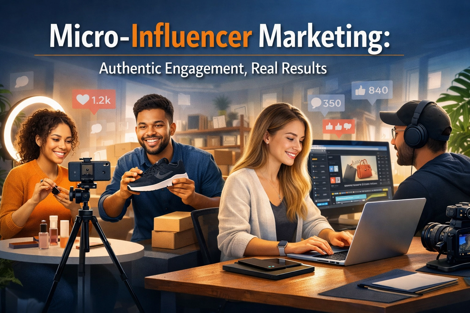 Výhody spolupráce s mikro-influencermi oproti celebritám