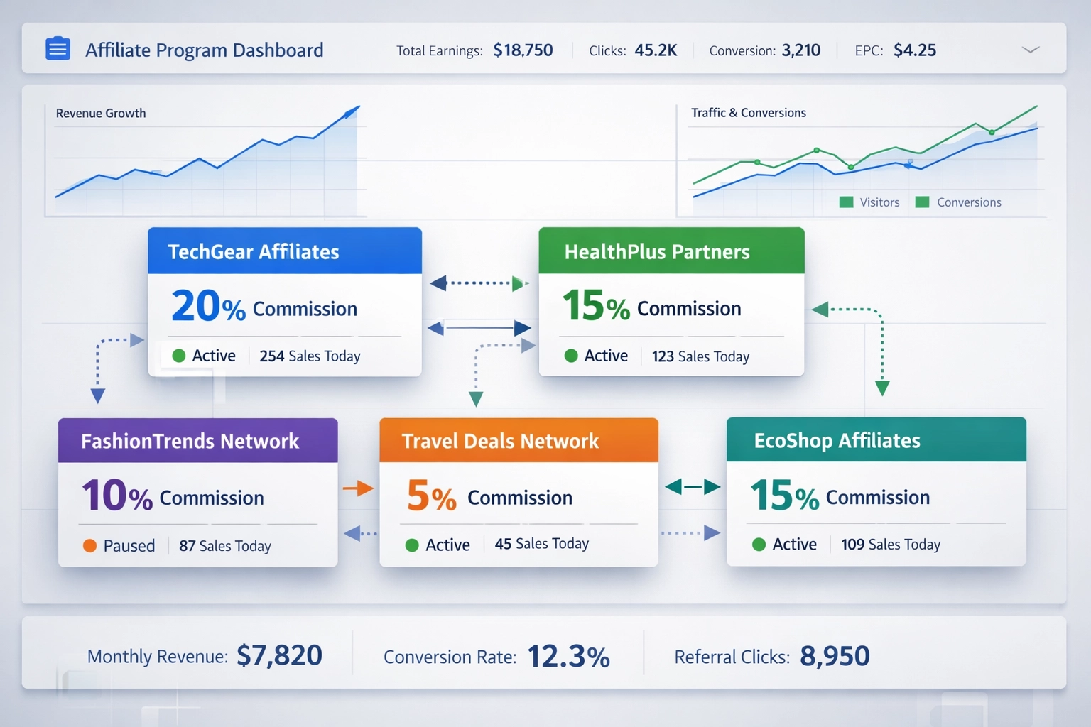 Spravujte viacero partnerských programov jedným pluginom