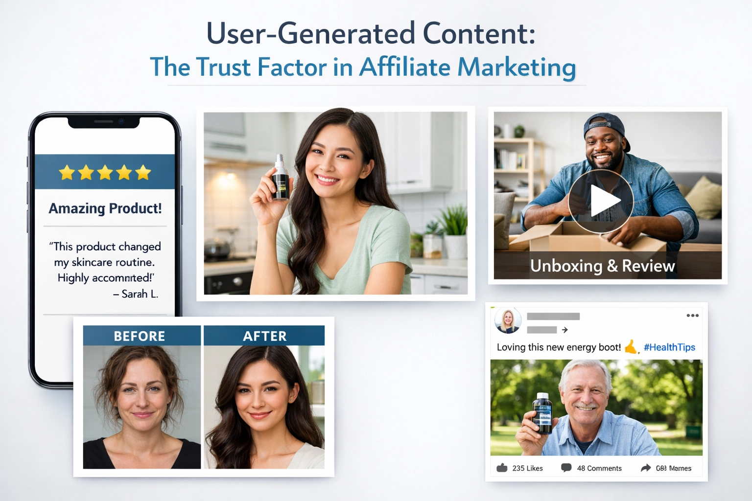 User-Generated Content: The Trust Factor in Affiliate Marketing