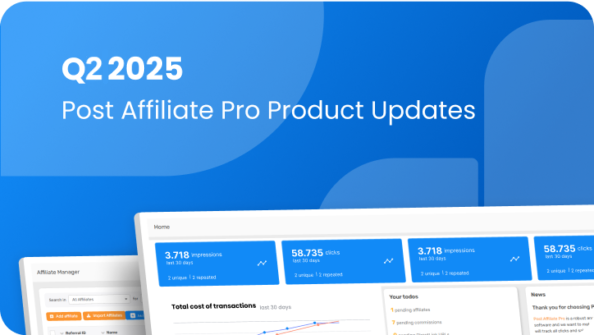 Novinky v Post Affiliate Pro: 2. štvrťrok 2025