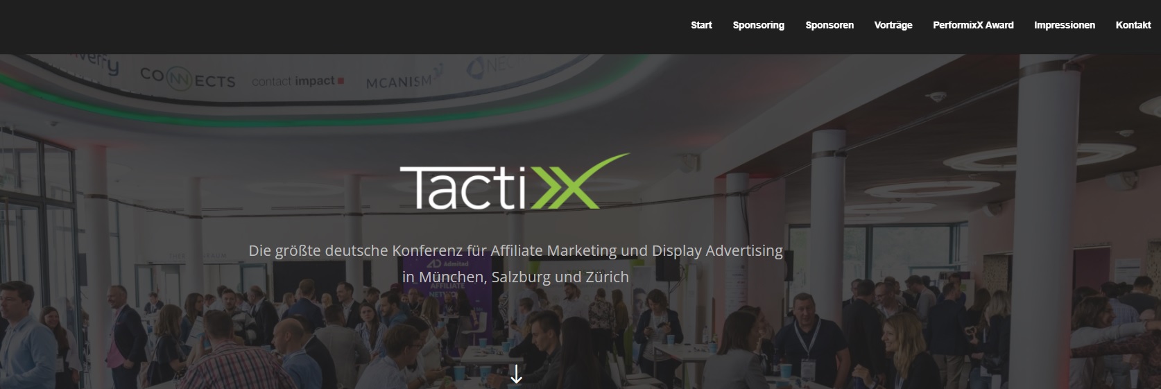 TactixX homepage