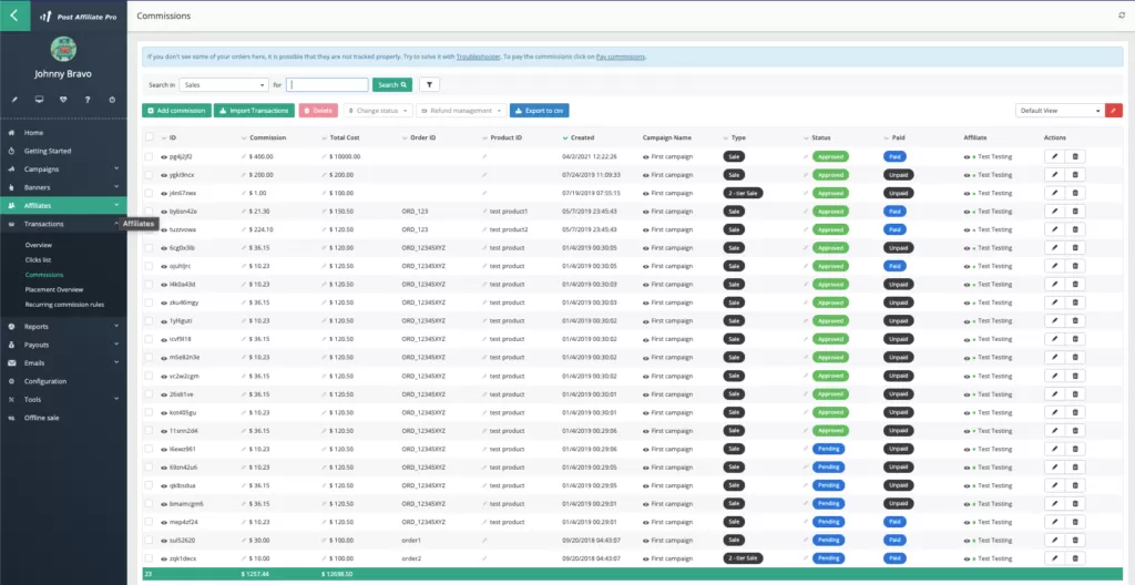 Vyplatené provízie