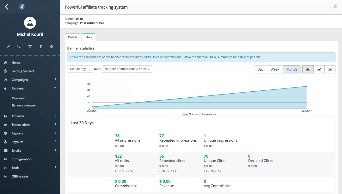 bannerové štatistiky