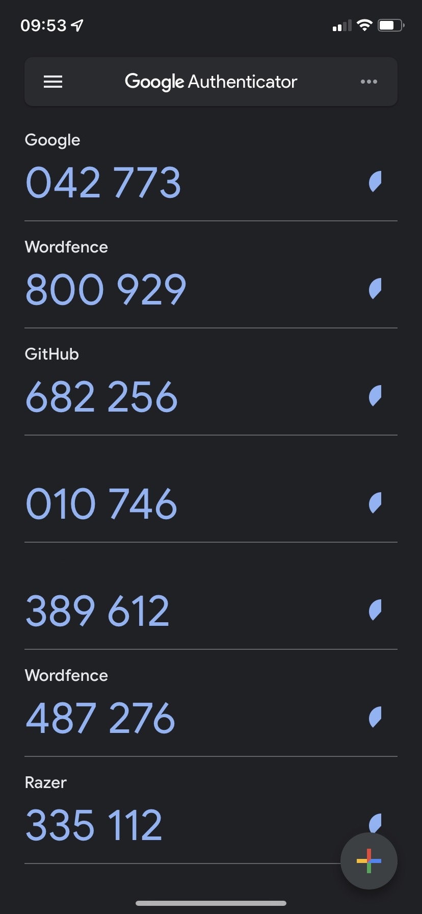 Aplikácia Google Authenticator pre dvojstupňové overenie