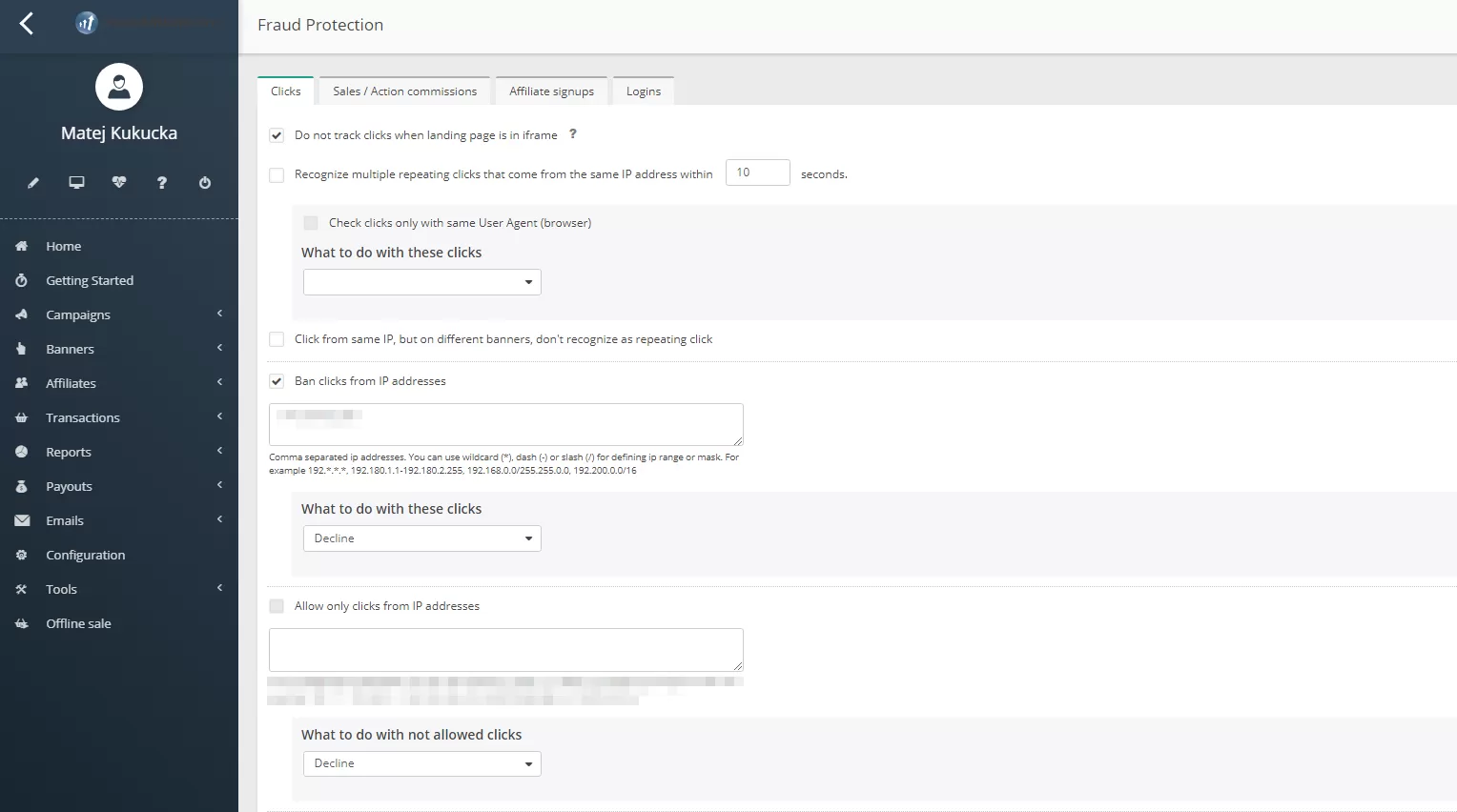 Nastavenie ochrany pred podvodmi v Post Affiliate Pro