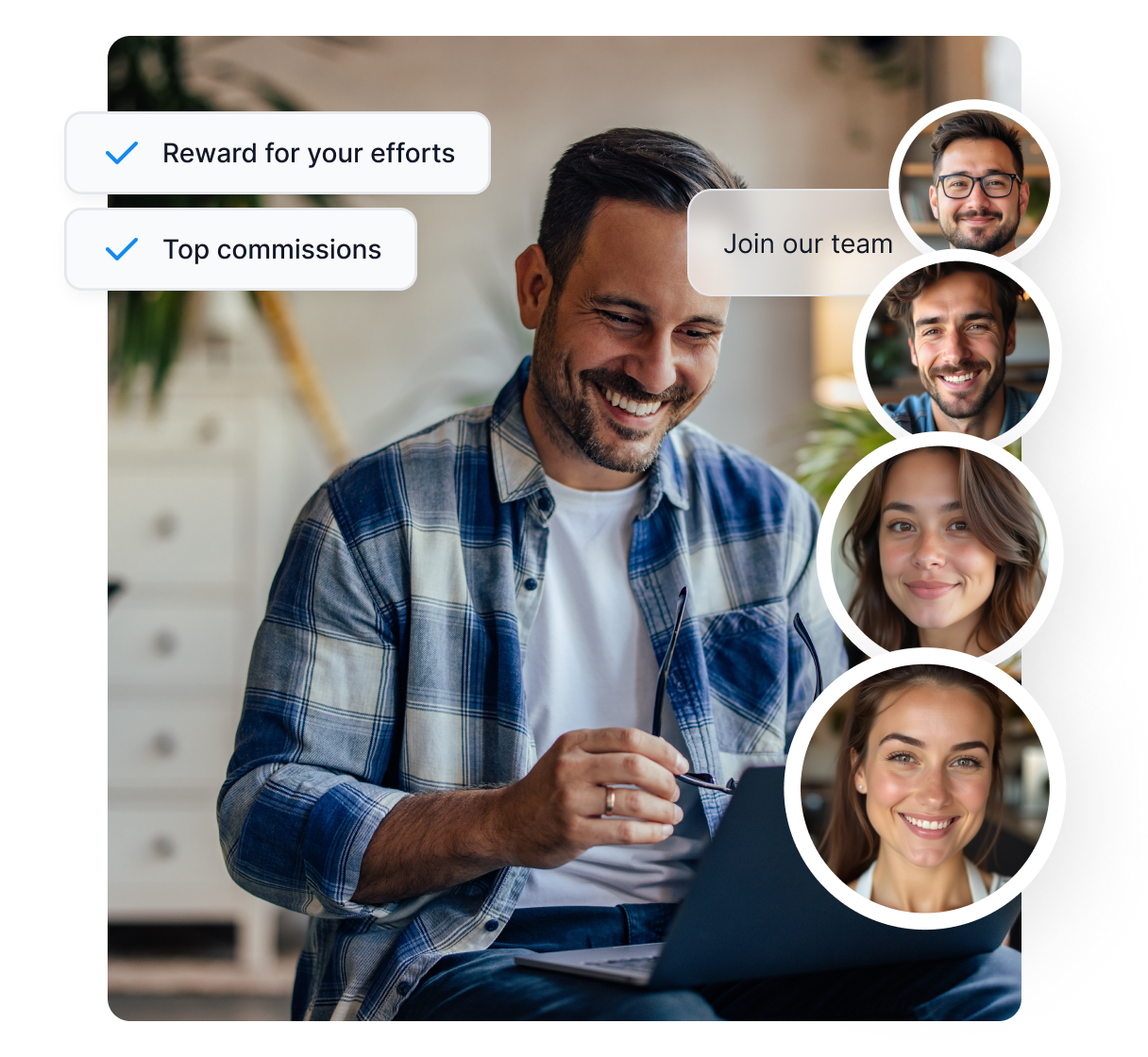 Infografika znázorňujúca oblasti, v ktorých vám môže Post Affiliate Pro pomôcť, napríklad identifikácia cieľovej skupiny, tvorba províznych štruktúr a ďalšie.