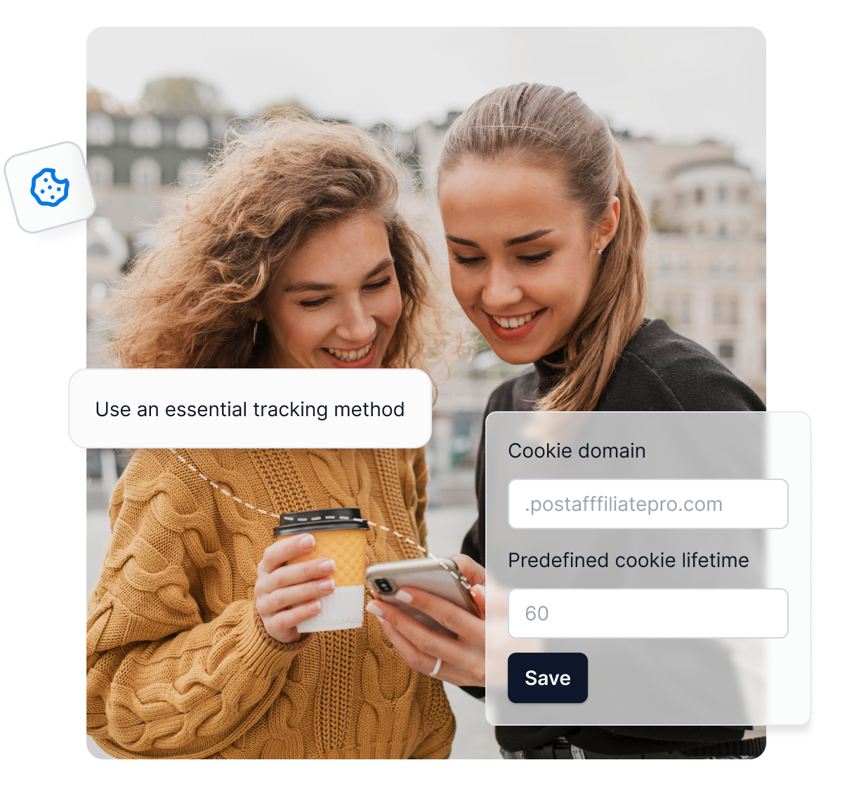 Infografika zobrazujúca oblasti, kde vám Post Affiliate Pro môže pomôcť, napríklad identifikovať publikum, vytvárať štruktúry provízií a ďalšie.