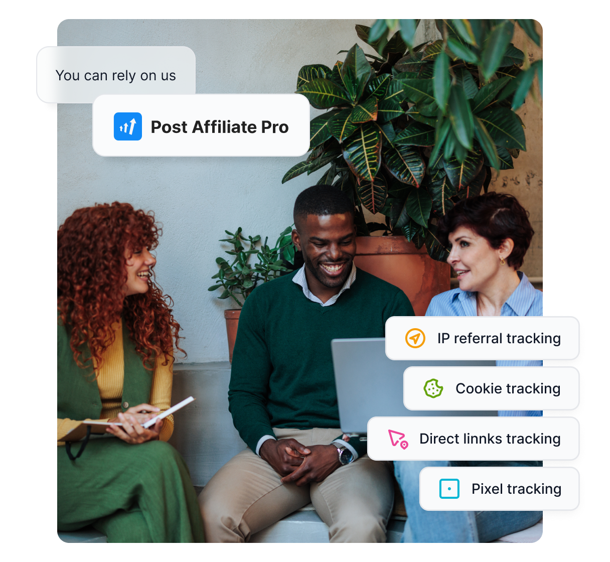 Snímka obrazovky z Post Affiliate Pro s prehľadom a metrikami.